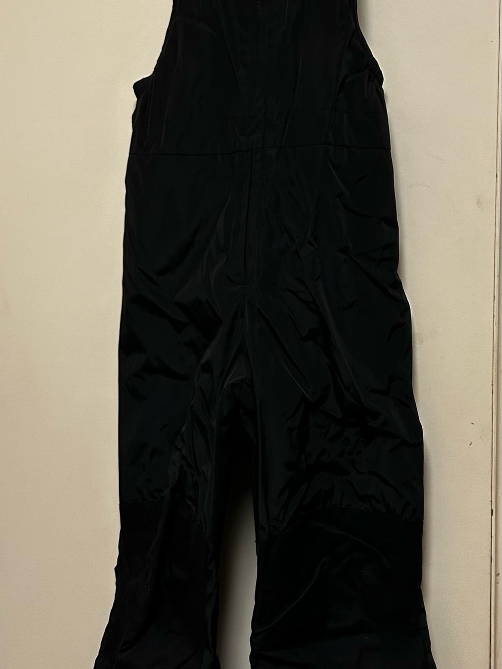 Lands' End Kids Black Snow Bib Overalls